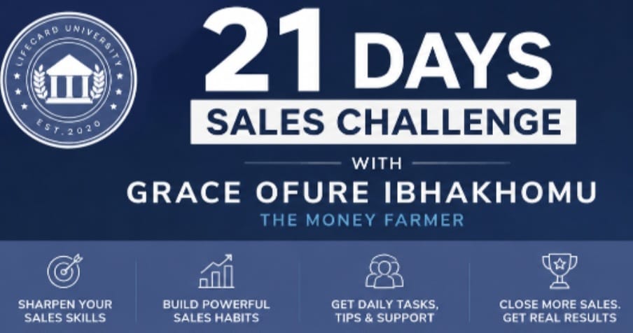 21 DAYS SALES CHALLENGE